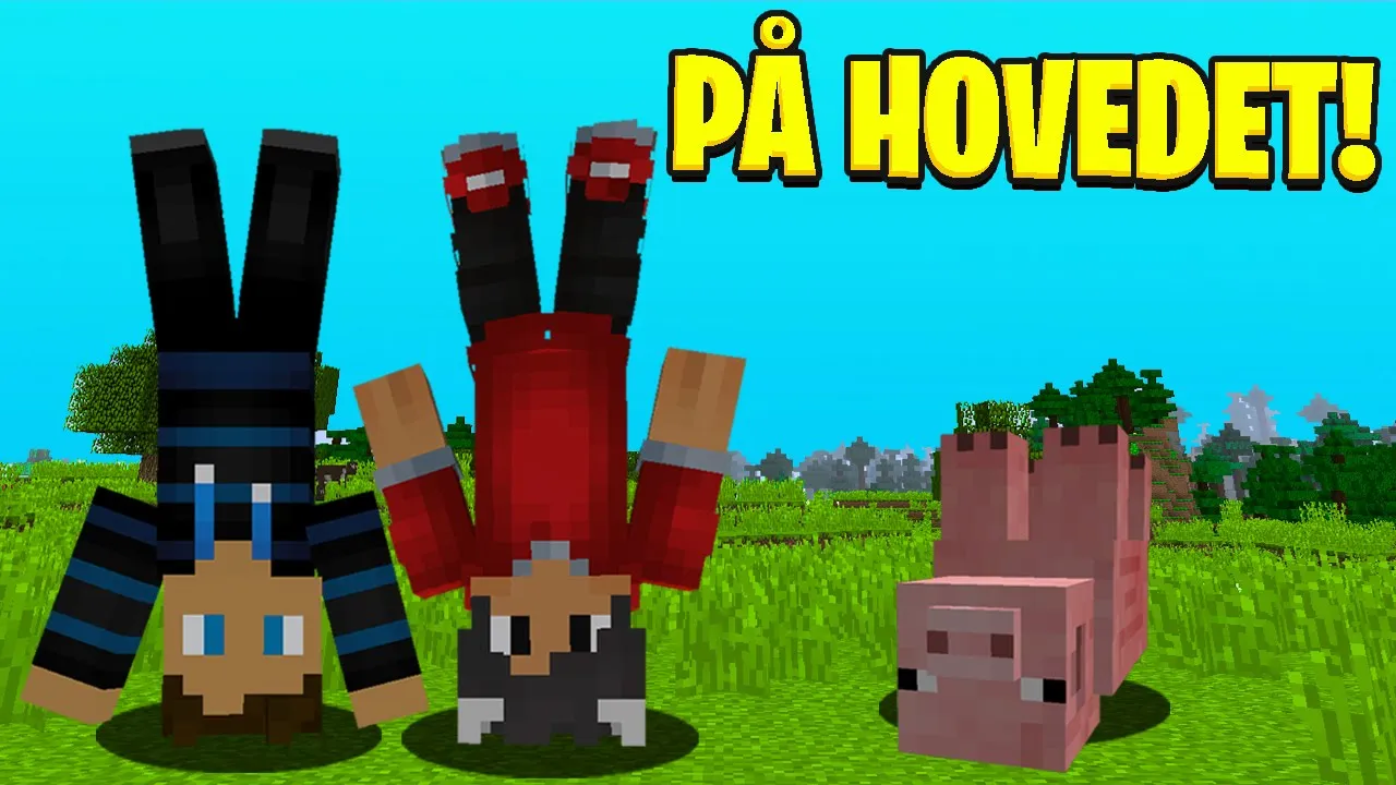 Alt Vender På Hovedet I Minecraft!