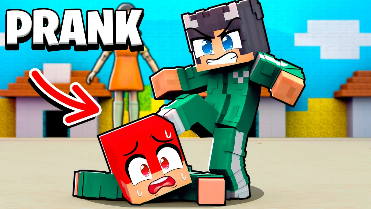 Jeg Pranker Doodie I SQUID GAME I Minecraft!