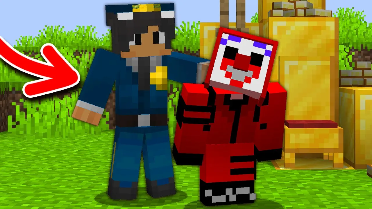 Jeg Lever Som POLITI I Minecraft!