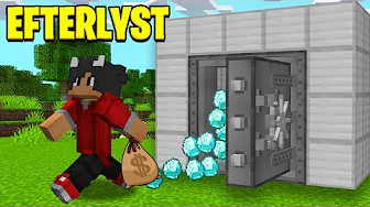 Jeg Er Den Mest EFTERLYSTE Røver I Hele Verden I Minecraft!