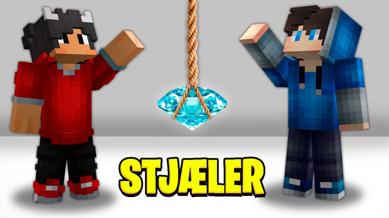 Vi Laver Det STØRSTE RØVERI I Minecraft!