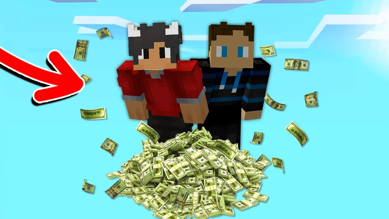 Kan Vi Overleve På En MILLIONÆR One Block I Minecraft?