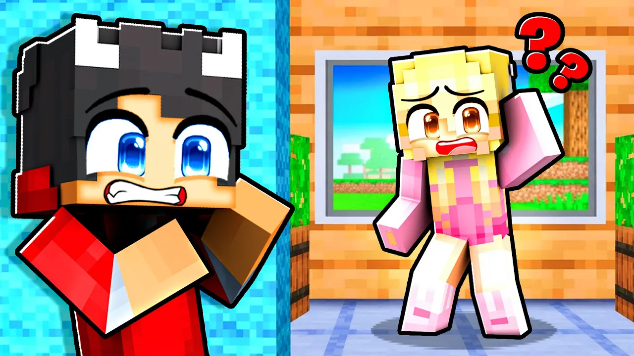 Gemmer Mig I Nats Hus Indtil Hun Opdager Mig I Minecraft!