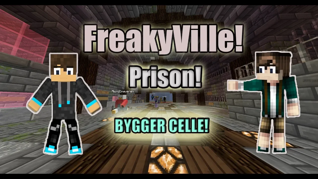 Vi bygger celle! | Freakyville Prison | EP 1