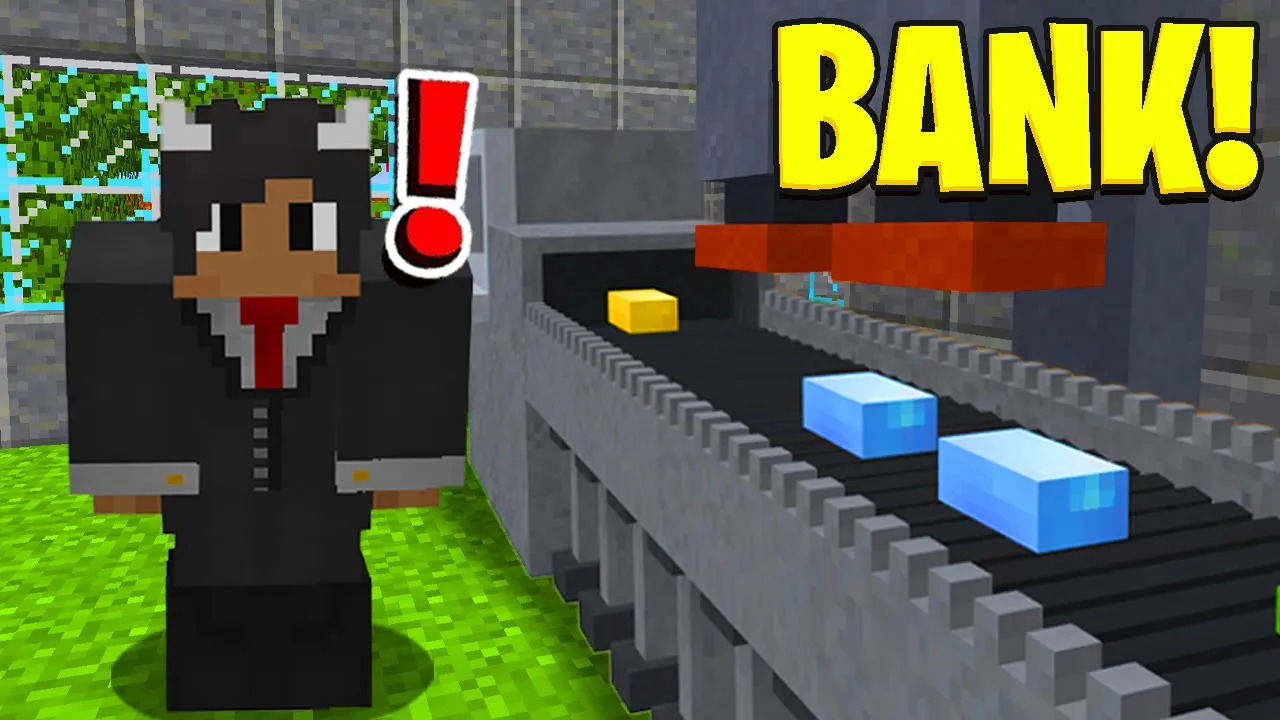 Køber Min Egen BANK I Minecraft!