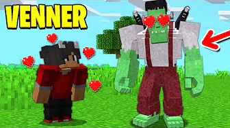 Jeg Bliver Venner Med FRANKENSTEIN I Minecraft!