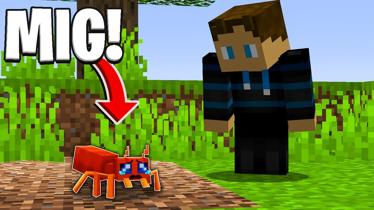 Jeg Bliver Til En MYRE I Minecraft!