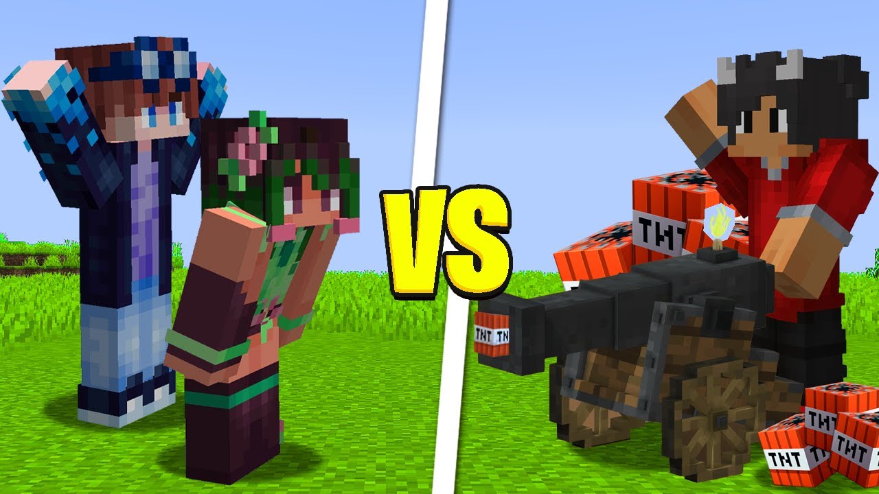 Den STØRSTE TNT Kamp Nogensinde Imod RobinSamse I Minecraft!