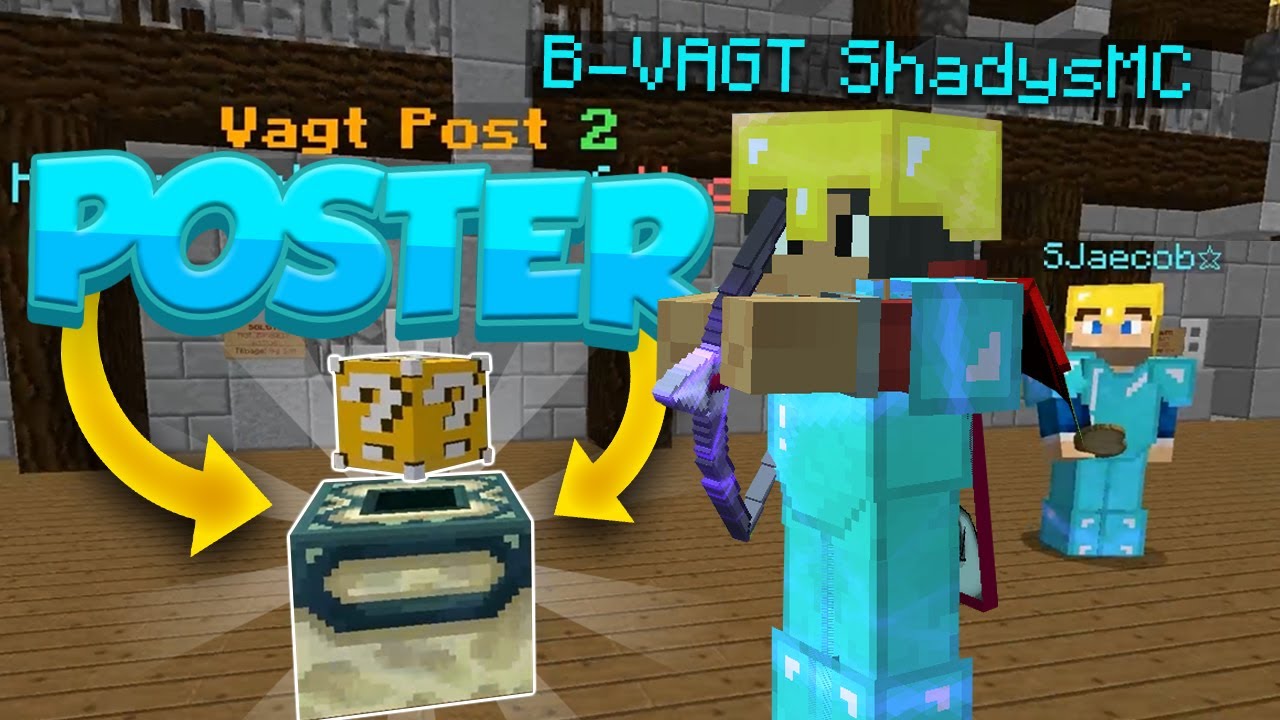 TAGER VAGT POSTER - Blevet B-Vagt | Freakyville Prison Som Vagt