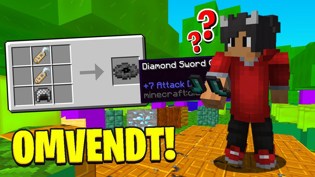 Minecraft, Men ALT Er Omvendt!