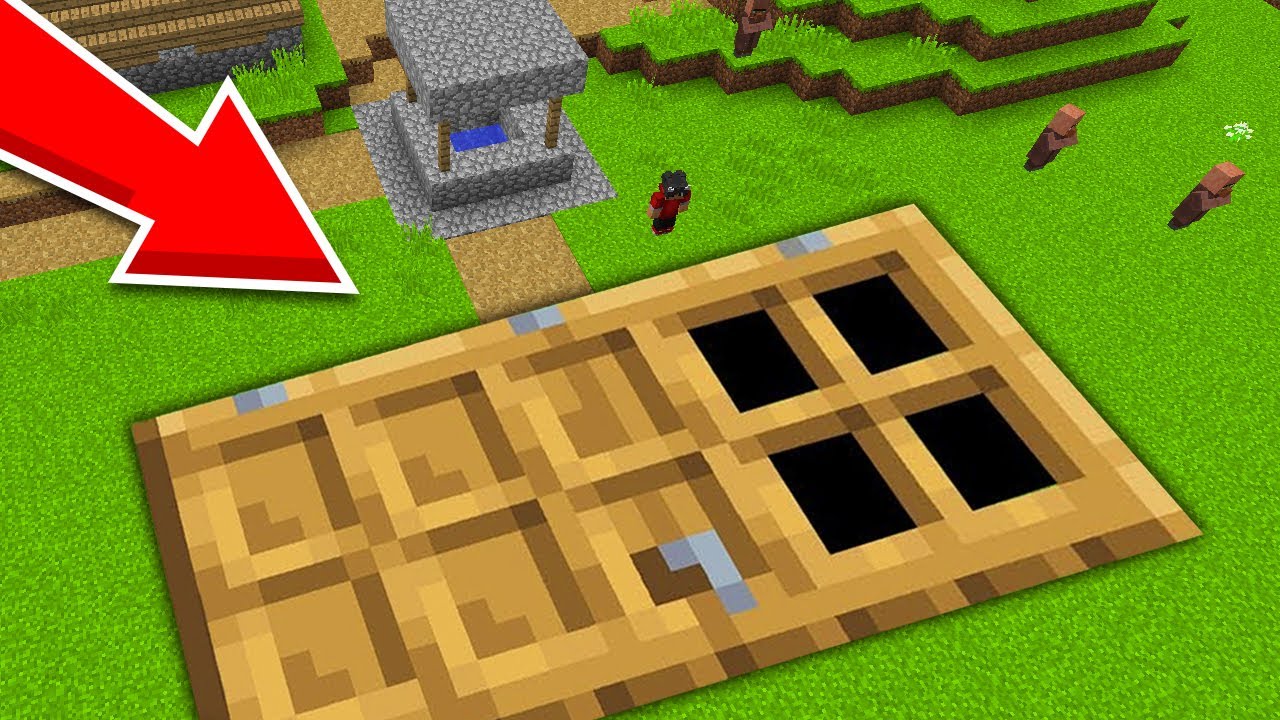 Vi Finder En GIGANTISK Dør I Minecraft!