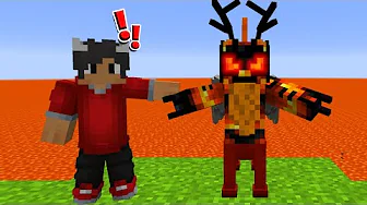 Dræber Det Sidste MrSpyplant MONSTER Mens Lavaen Stiger I Minecraft