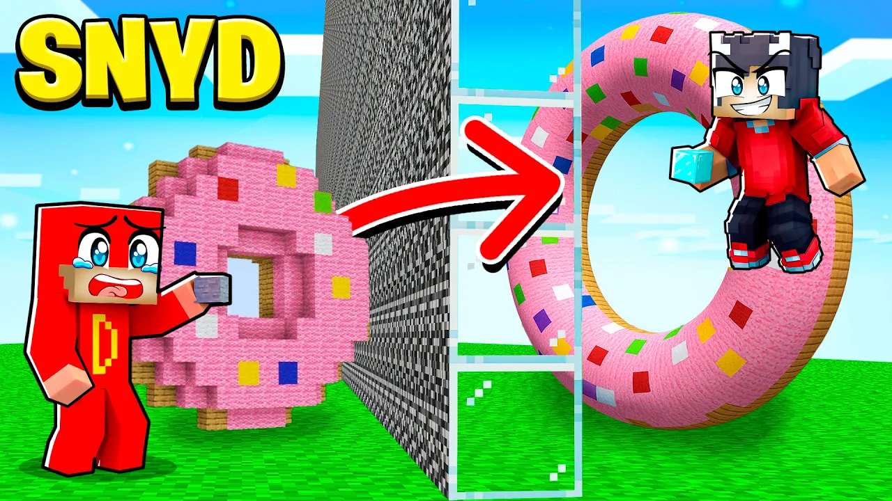 Jeg Snyder Doodie I En Byggekonkurrence I Minecraft!