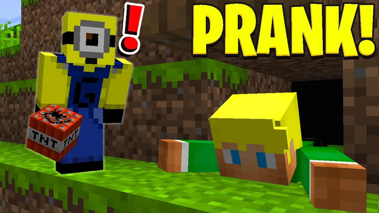 Jeg Pranker Festaben Som En MINION I Minecraft!