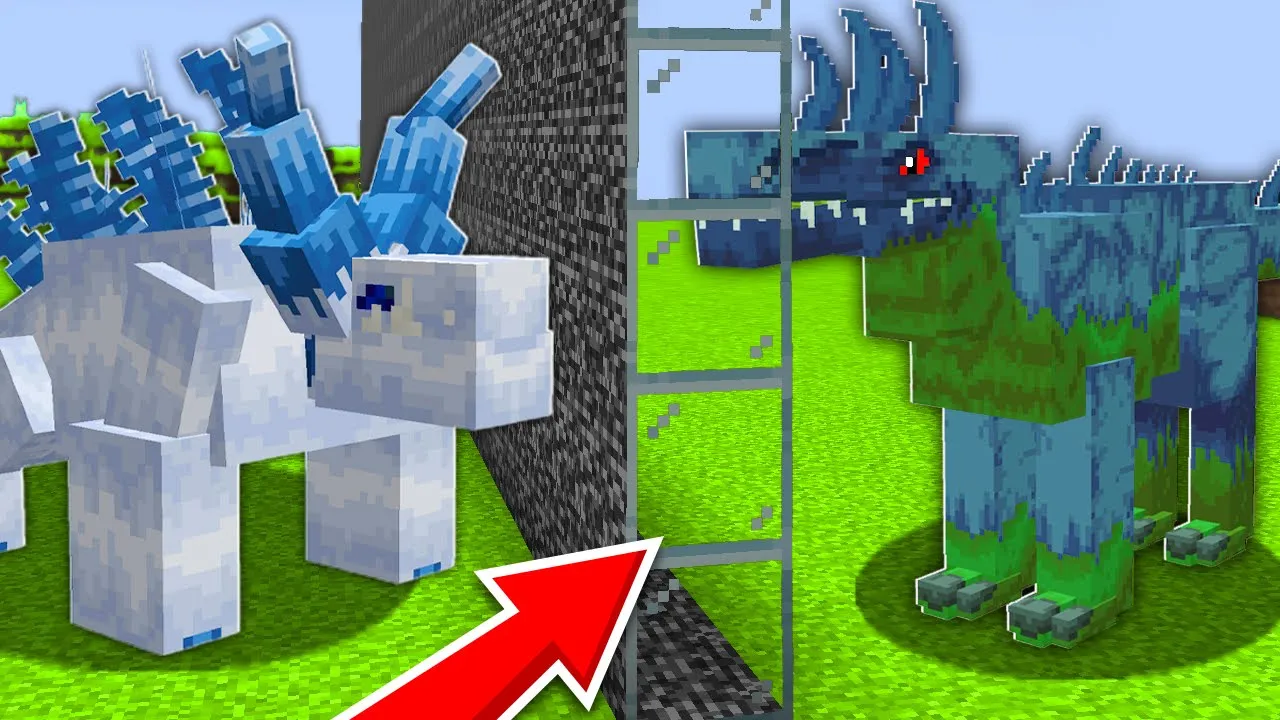 Jeg Snyder Judex Med USYNLIGHED I Monster Kamp I Minecraft!