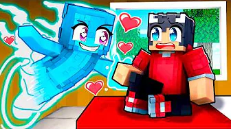 En SPØGELSESPIGE Har Et CRUSH På Mig I Minecraft!