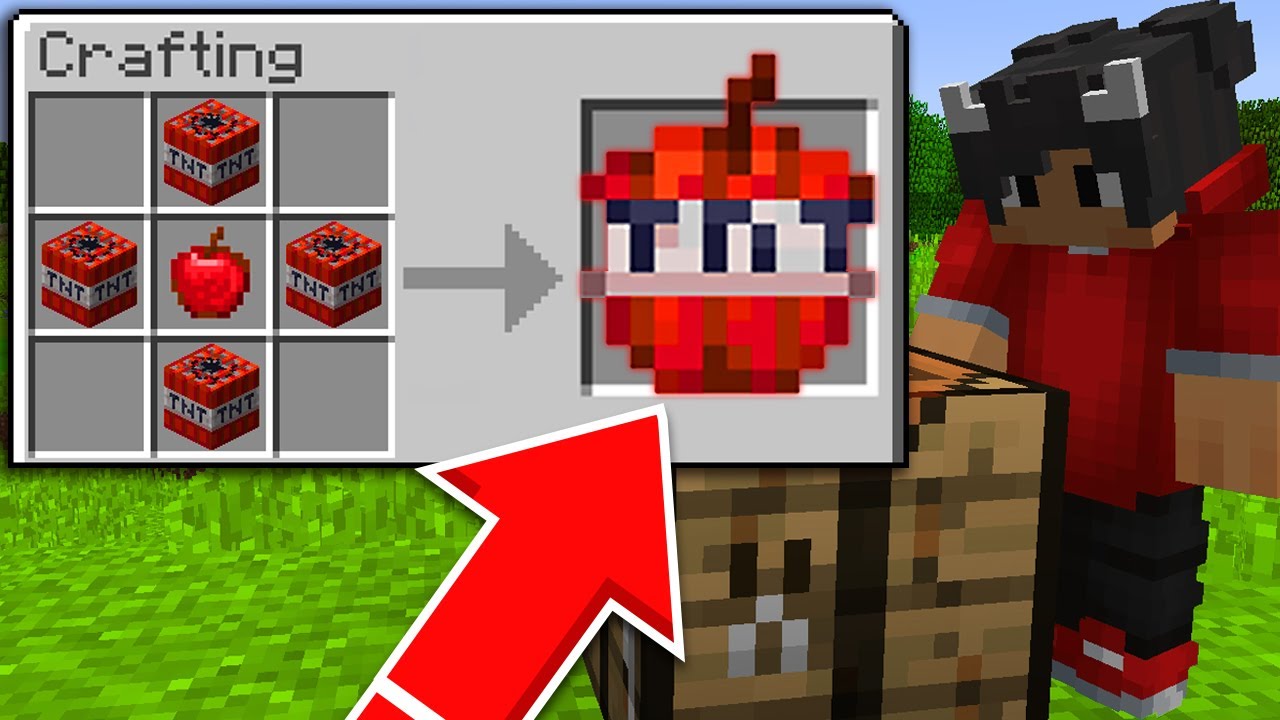 Jeg Kan Crafte CUSTOM Æbler I Minecraft!