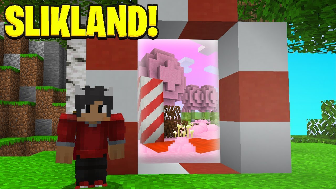 Vi Finder En Portal Til SLIKLAND I Minecraft!
