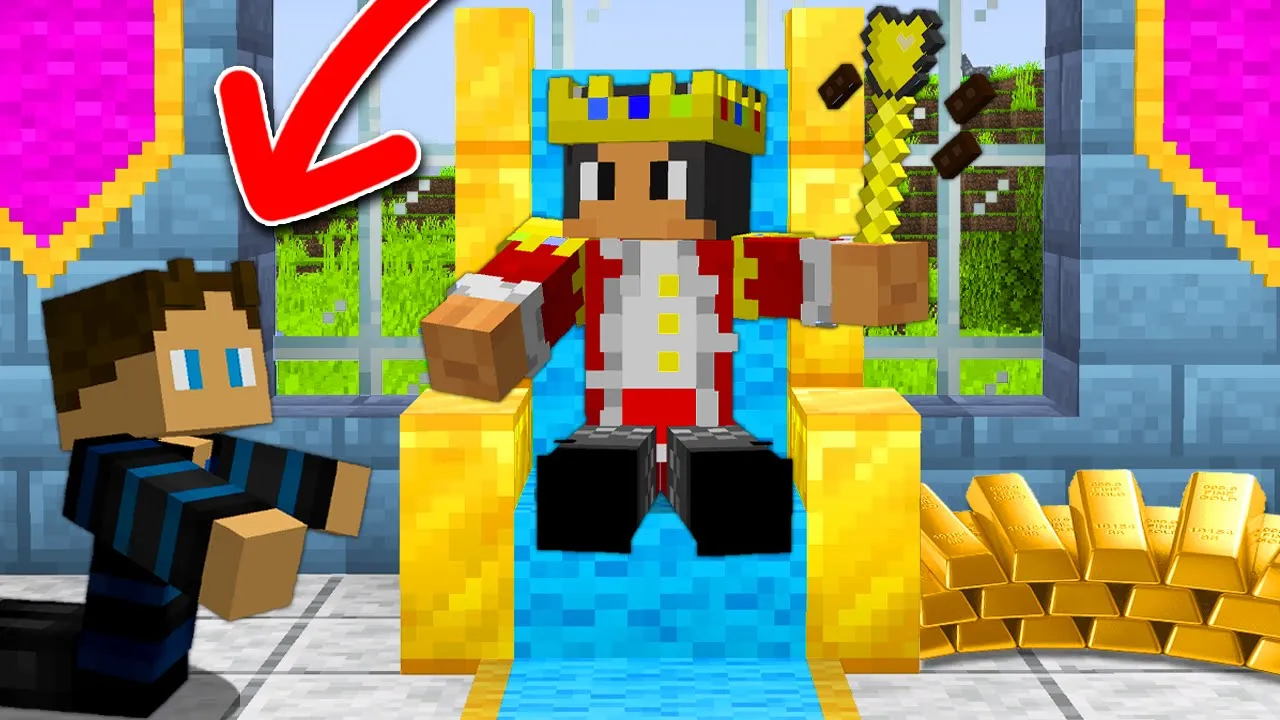 Jeg Er Den RIGESTE Konge I Minecraft!