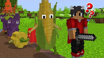 Jeg Beskytter Min Base Mod Levende Frugter I Minecraft!