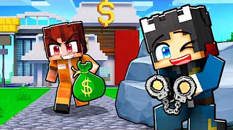 Jeg Lever Som Politi En Hel Dag I Minecraft!