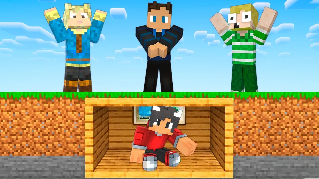 Jeg Bygger En HEMMELIG BASE! - Minecraft Prank Wars #10