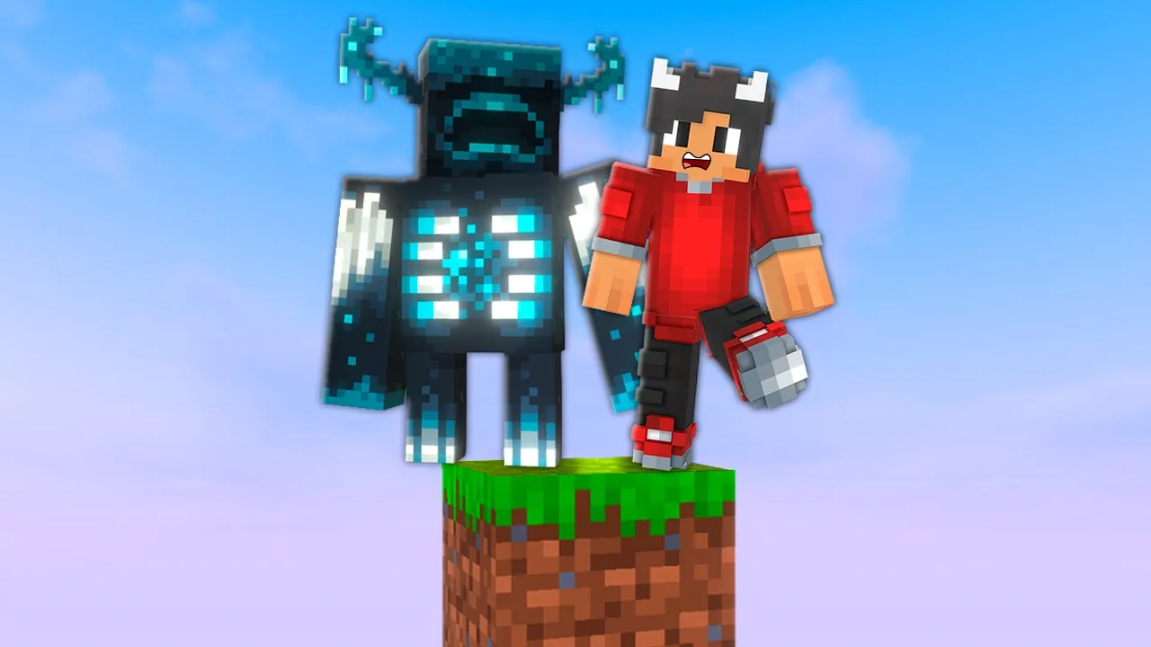 En WARDEN Angreb Min ONEBLOCK I Minecraft!