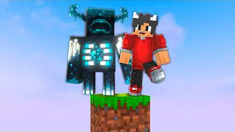 En WARDEN Angreb Min ONEBLOCK I Minecraft!