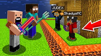 Herobrine og Notch VS SIKRESTE HUS I Minecraft!