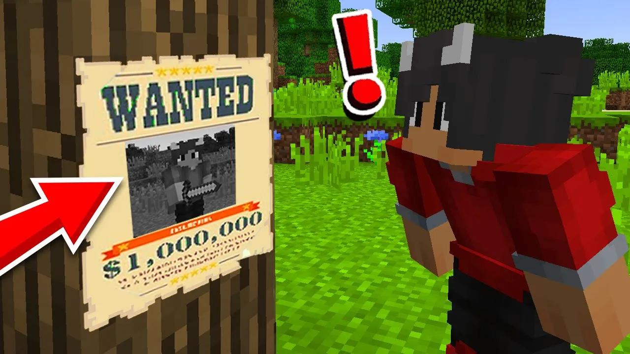 Vi Bliver Efterlyst I Minecraft!