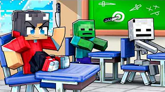 Jeg Snyder Mig Ind På En MONSTER SKOLE I Minecraft!