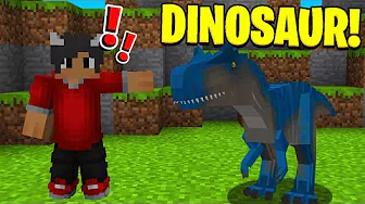 Jeg Lever Med DINOSAURER I Minecraft!