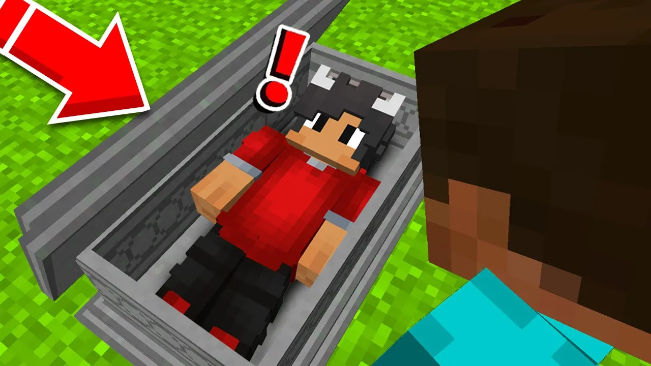 Jeg Bliver Begravet I Minecraft!