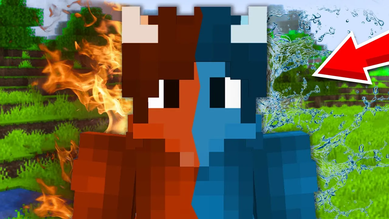 Jeg Går Fra ILD Til VAND I Minecraft!