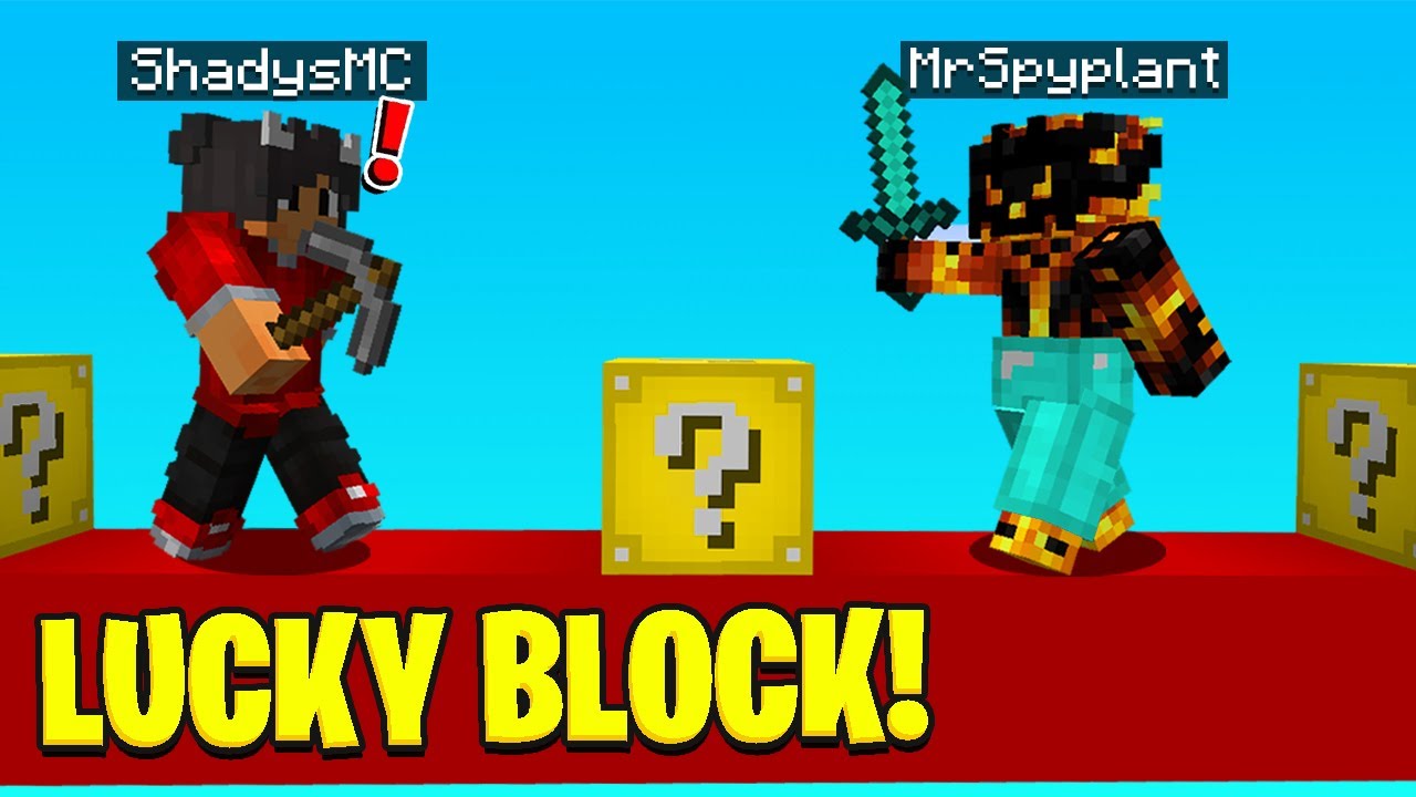 Vi Spiller Lucky Block Race Imod YouTubere I Minecraft!