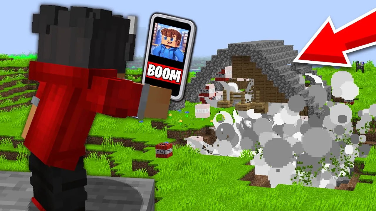 Pranker Jacob Med At KONTROLLERE Hans Verden I Minecraft!