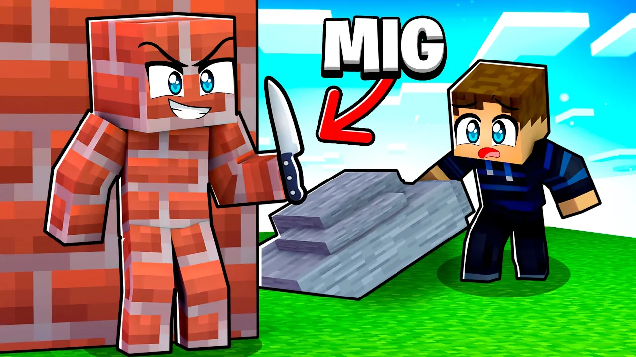 Jeg Gemmer Mig Som MORDER I Minecraft!