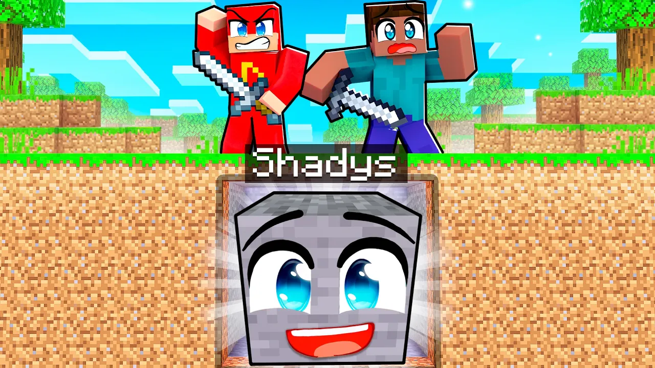 Jeg Gemmer Mig Som En BLOCK I Minecraft!