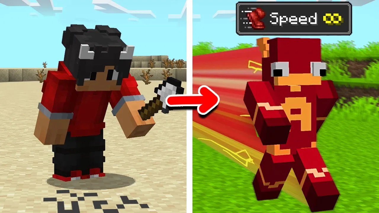 Mit Skin Kan Give Mig SUPERKRÆFTER I Minecraft!