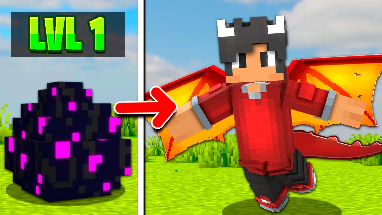 Jeg Lever Et Liv Som DRAGE I Minecraft!