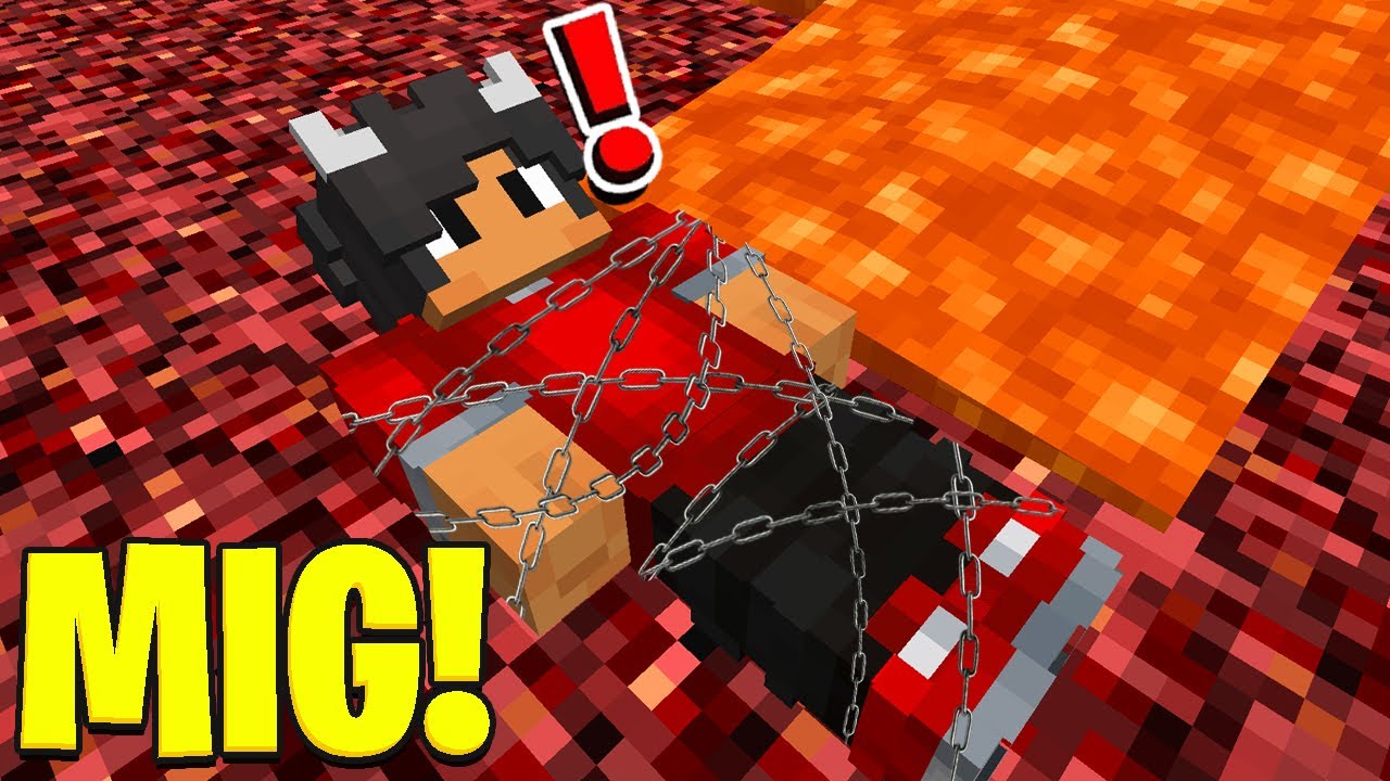 Fanget I Det SIKRESTE Nether Escape Room I Minecraft!