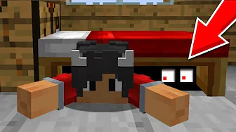 Der Bor Et Monster Under Min Seng I Minecraft!
