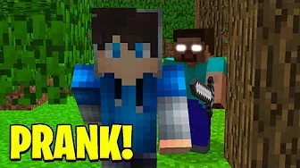 Pranker Phoxy Som HEROBRINE I Minecraft!
