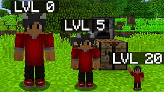 XP = Min HØJDE I Minecraft!