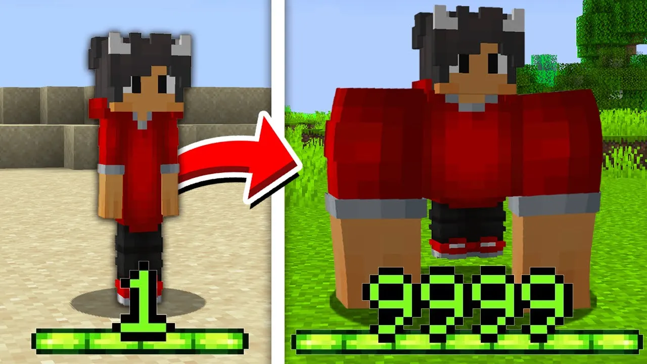 Levels Gør Mig Stærkere I Minecraft!