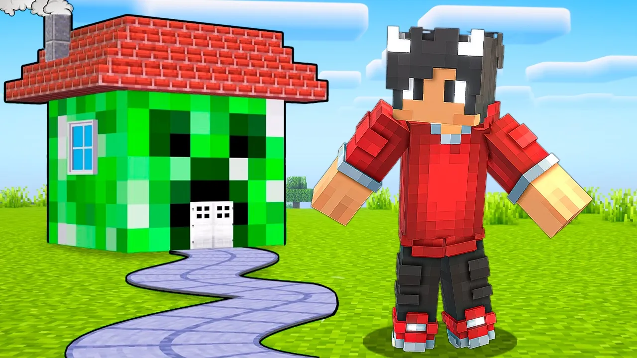 Jeg Bygger En CREEPER  Shop! - Minecraft Prank Wars #15