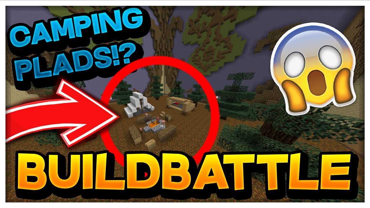 Bygger en camping-plads?!? | Hypixel Buildbattle