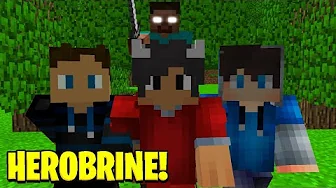 Vi Bliver Jagtet Af HEROBRINE I Minecraft!
