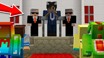 Vi Lever Som PRÆSIDENT I Minecraft!