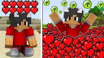 Jeg Kan Opgradere Mine Hjerter I Minecraft!